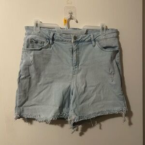 Ava & Viv Light Wash Jean Shorts